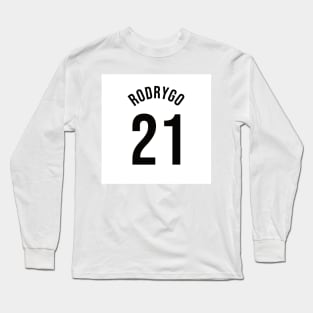 Rodrygo 21 Home Kit - 22/23 Season Long Sleeve T-Shirt